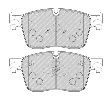 FERODO Brake Pad Set, disc brake (FDB4894)