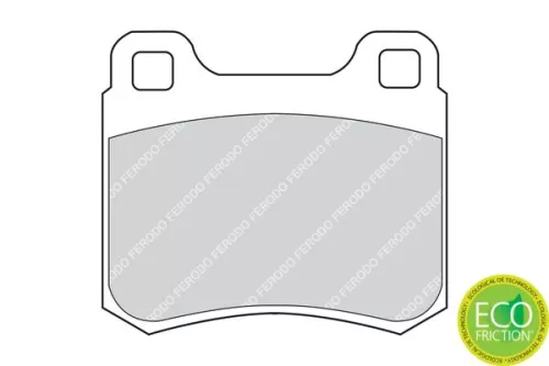 FERODO Brake Pad Set, disc brake (FDB979)