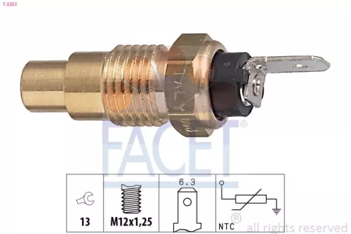 Sensor, coolant temperature