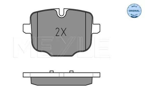 MEYLE Brake Pad Set, disc brake (0252470318)