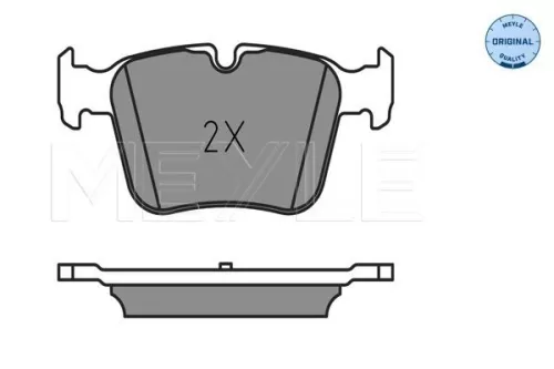 MEYLE Brake Pad Set, disc brake (0252535416)