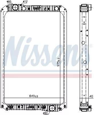 Radiator, engine cooling