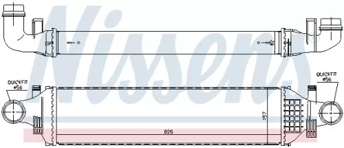 NISSENS Charge Air Cooler (96335)