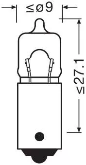 OSRAM Bulb, interior light (64113)