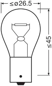 OSRAM Bulb, direction indicator (7510TSP)