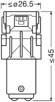 OSRAM Bulb (7528DRP-02B)