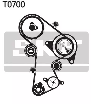 SKF Timing Belt Kit (VKMA01263)