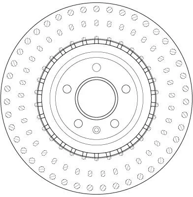 TRW Brake Disc (DF6149S)