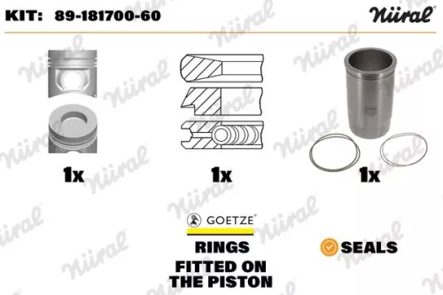 Repair Kit, piston/cylinder liner