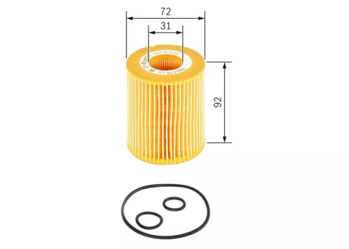 BOSCH Oil Filter (1457429199)