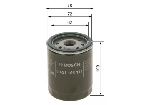 BOSCH Oil Filter (0451103111)