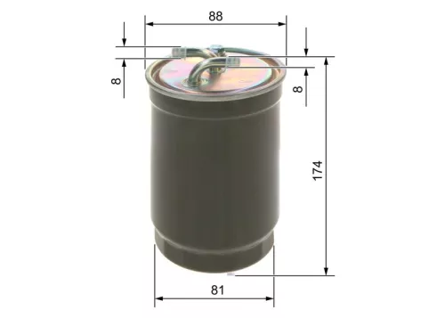 BOSCH Fuel Filter (0450906172)
