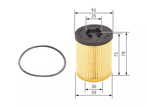BOSCH Oil Filter (1457429178)
