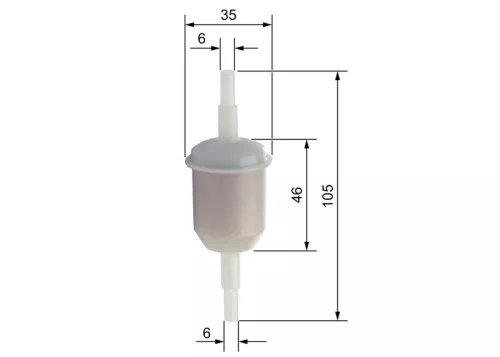 BOSCH Fuel Filter (0450904058)