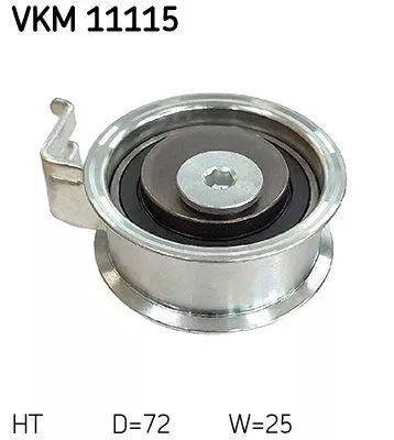 SKF Tensioner Pulley, timing belt (VKM11115)