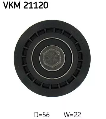 SKF Deflection Pulley/Guide Pulley, timing belt (VKM21120)