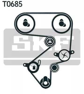 SKF Timing Belt Kit (VKMA91021)
