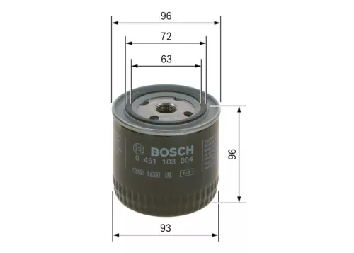 BOSCH Oil Filter (0451103004)
