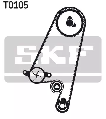 SKF Timing Belt Kit (VKMA05402)
