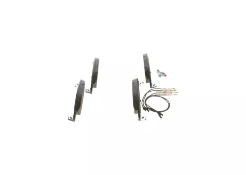 BOSCH Brake Pad Set, disc brake (0986424581)