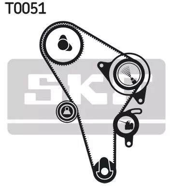 SKF Timing Belt Kit (VKMA01010)
