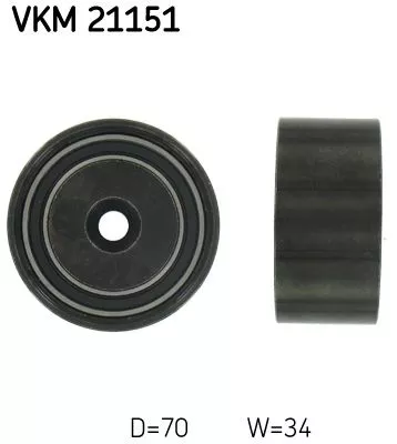 Deflection Pulley/Guide Pulley, timing belt