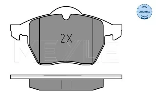 MEYLE Brake Pad Set, disc brake (0252182919)