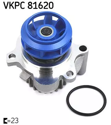 SKF Water Pump, engine cooling (VKPC81620)