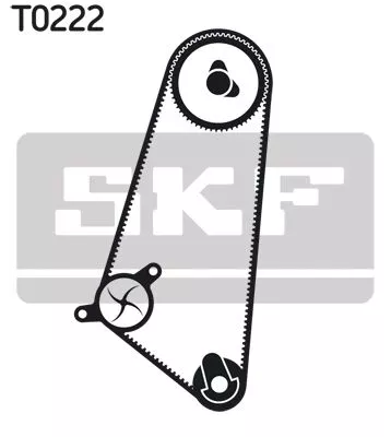 SKF Water Pump & Timing Belt Kit (VKMC01103)