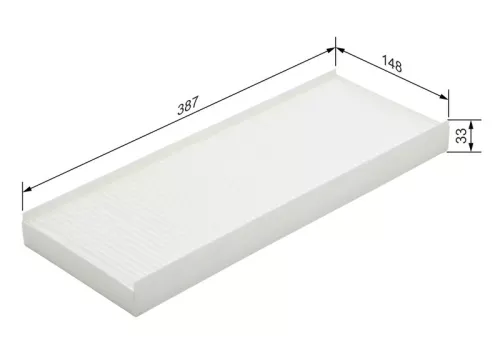 BOSCH Filter, cabin air (1987432017)