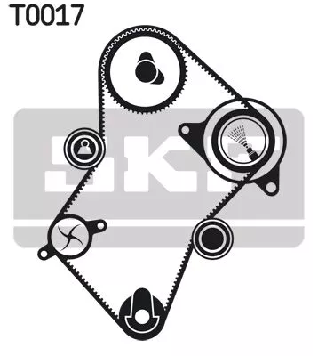 SKF Timing Belt Kit (VKMA03244)