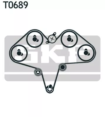 SKF Timing Belt Kit (VKMA95039)