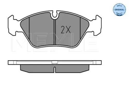 MEYLE Brake Pad Set, disc brake (0252062919)