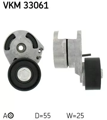 Belt Tensioner, V-ribbed belt