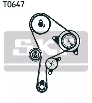 SKF Timing Belt Kit (VKMA06127)