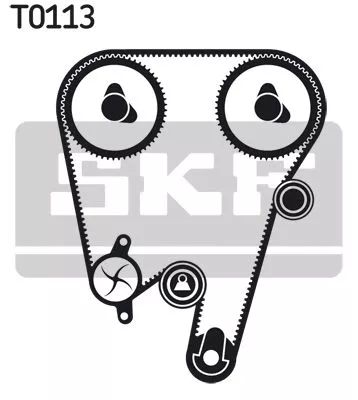 SKF Timing Belt Kit (VKMA06603)