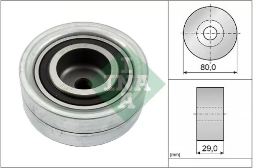 Deflection Pulley/Guide Pulley, timing belt