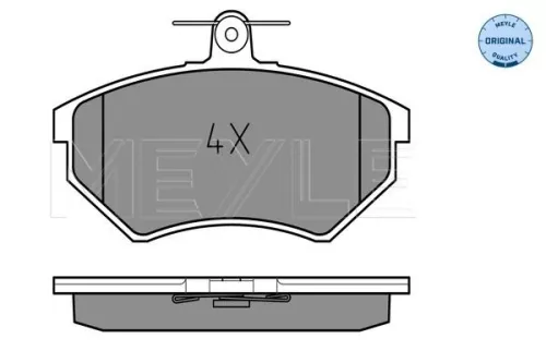 MEYLE Brake Pad Set, disc brake (0252016816)