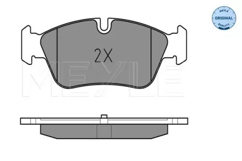 MEYLE Brake Pad Set, disc brake (0252393517)