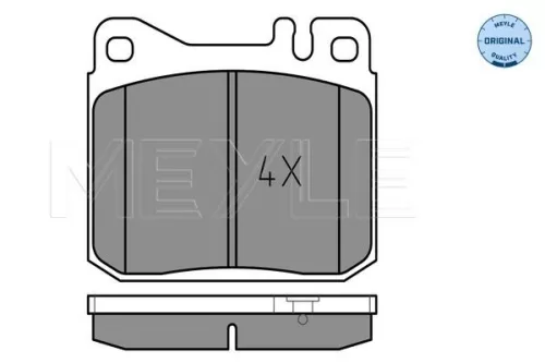 MEYLE Brake Pad Set, disc brake (0252039215)