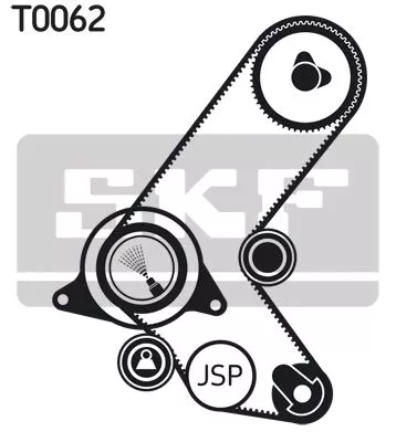 SKF Timing Belt Kit (VKMA05214)