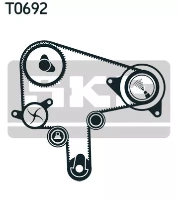 SKF Timing Belt Kit (VKMA94612)