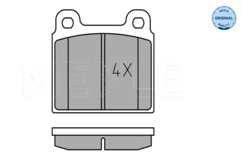 MEYLE Brake Pad Set, disc brake (0252001115)