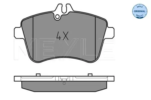 MEYLE Brake Pad Set, disc brake (0252388120)