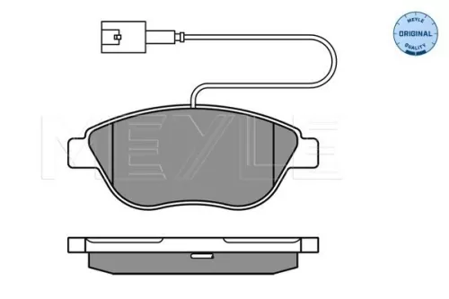 MEYLE Brake Pad Set, disc brake (0252370919/W)