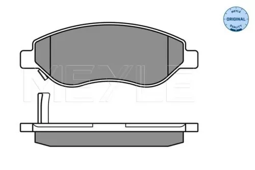 MEYLE Brake Pad Set, disc brake (0252455019/W)