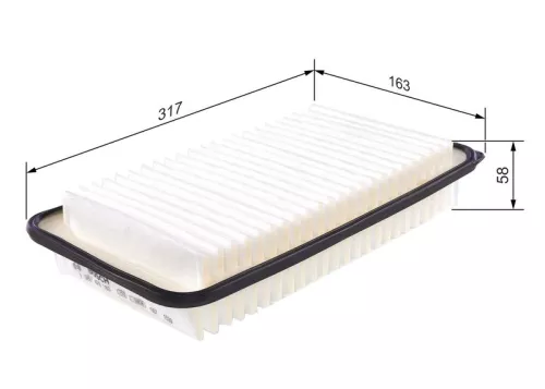 BOSCH Air Filter (1987429183)