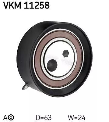 SKF Tensioner Pulley, timing belt (VKM11258)