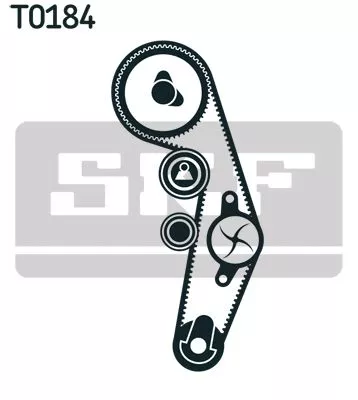 SKF Water Pump & Timing Belt Kit (VKMC01942)