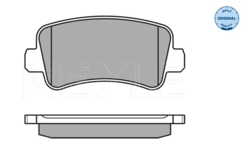 MEYLE Brake Pad Set, disc brake (0252511218/W)